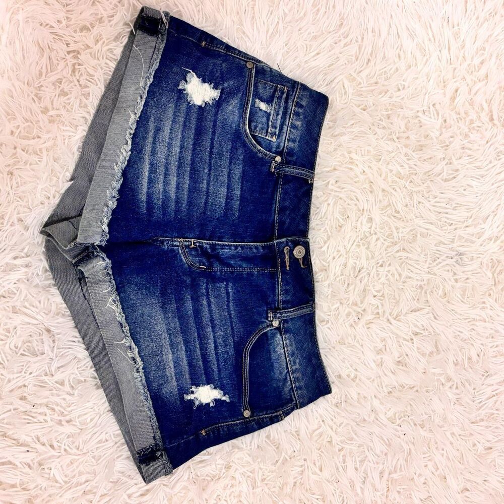 Altar-d-state Women's Blue and Navy Shorts